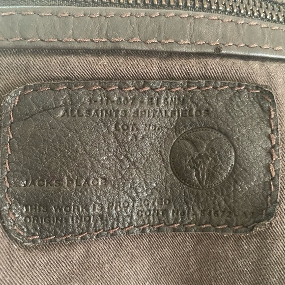 AllSaints leather Crossbody bag